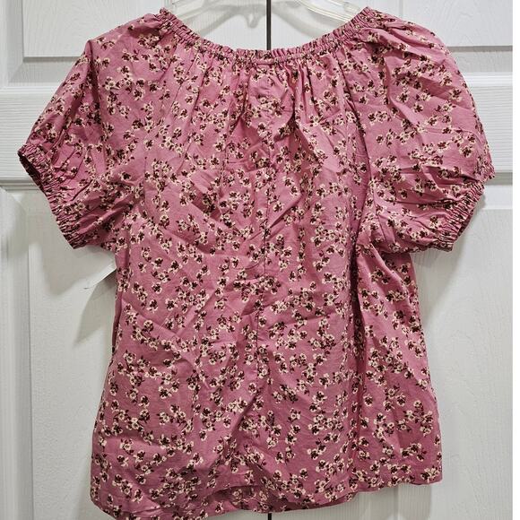 Melrose and Market Top Size Small Pink Floral NEW - Picture 2 of 2